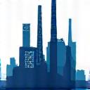 공장 및 창고 청소 아이콘