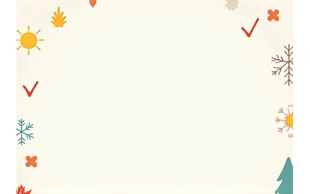 계절별 청소 체크리스트 이미지