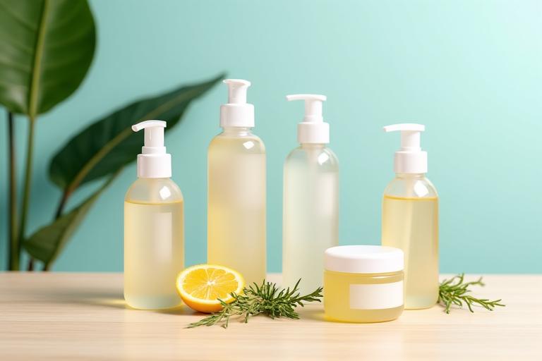 무독성, 친환경 성분이 표시된 반려동물 전용 청소 제품들