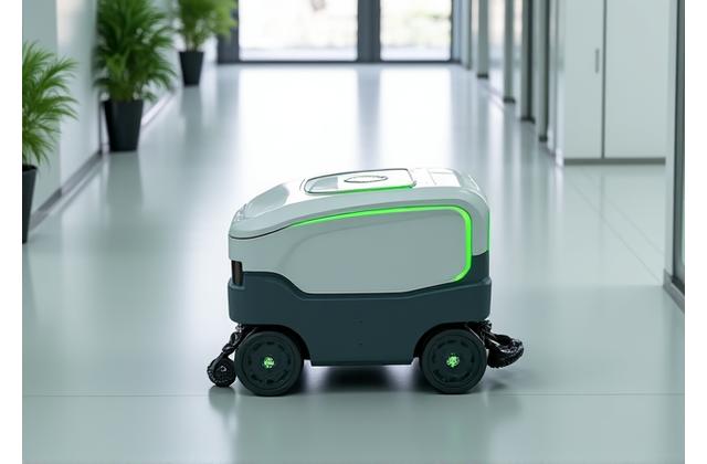 자율 바닥 스크러버 로봇