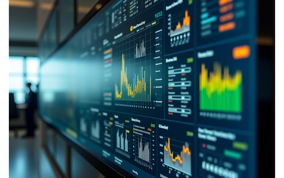 스마트 빌딩 통합 관리 대시보드 인터페이스